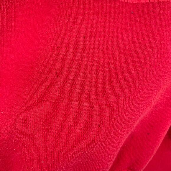 Vintage 90's Jerzees Ohio State Crew Neck Sweatshirt Women's Size Large Red - Picture 5 of 11